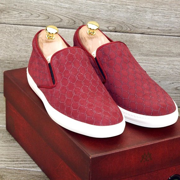 * NIB * $260 MEZLAN Moneo Loafer 7.5 M Burgundy * new Trees Mezlan Flannel Bags